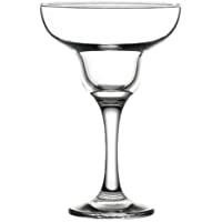 Pasabahce - 6 copa de cóctel pasabahce marguerita margarita congelado perforar vasos vidrio 30-5 cl 305 cc